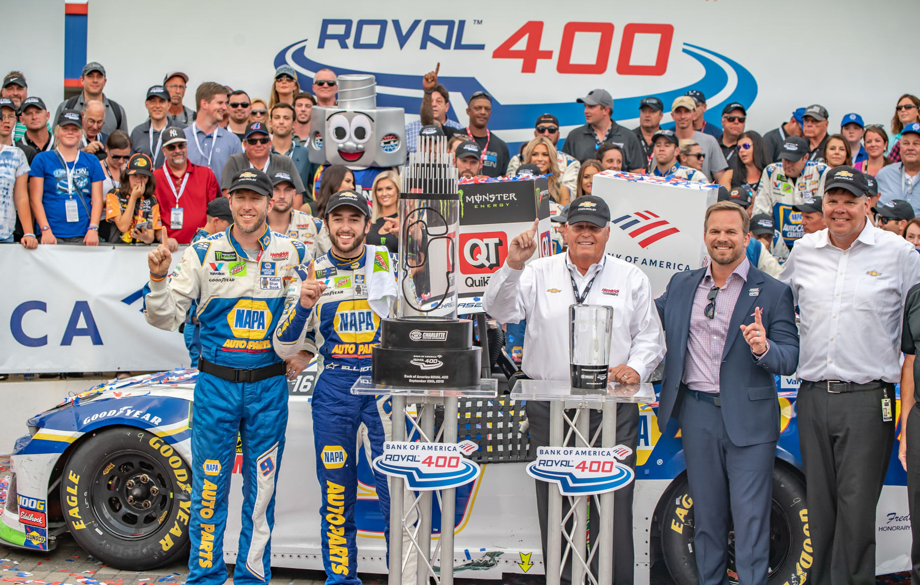 The Monster Energy Nascar Cup Series on Sunday September 29 ,2019